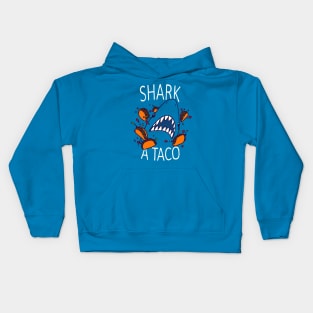 SHARK A TACO Kids Hoodie